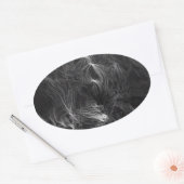 Ghost Ovaler Aufkleber (Umschlag)