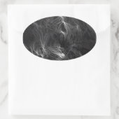 Ghost Ovaler Aufkleber (Tasche)