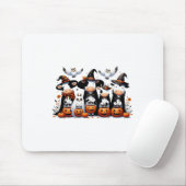 Ghost Owls Kühe Halloween Tiere Kuh Lover Spooky Mousepad (Mit Mouse)
