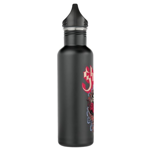 Ghost Papa Cupid Valentinstag Premium Edelstahlflasche (Links)