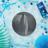 Ghost Paper Plate for Enjoying the Party Pappteller (Party)