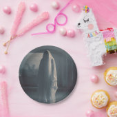 Ghost Paper Plate for Enjoying the Party Pappteller (Party)