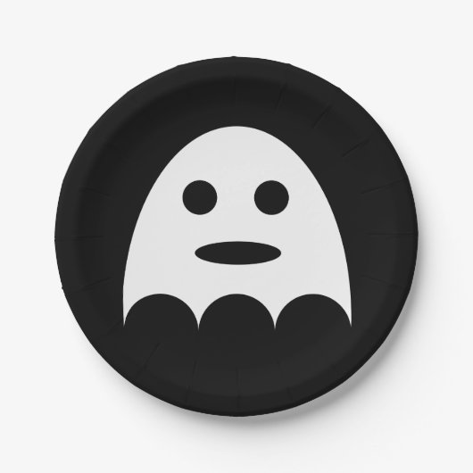 Ghost Pappteller (Vorderseite)