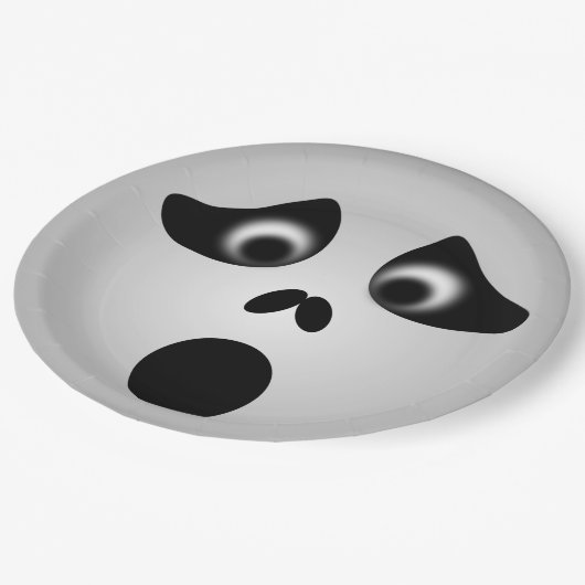 Ghost Pappteller (Schrägansicht)