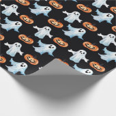 Ghost-Party Geschenkpapier (Ecke)