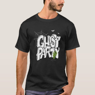 Ghost-Party Halloween Kostümspinnen Webbats T-Shirt