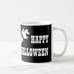 Ghost Party Halloween Tasse, Schwarz Kaffeetasse