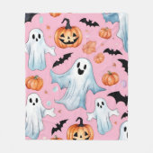 Ghost-Party in rosa Fleecedecke (Vorderseite)