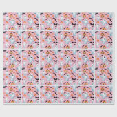 Ghost-Party in rosa Geschenkpapier (Flach)
