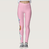 Ghost-Party in rosa Leggings (Vorderseite)