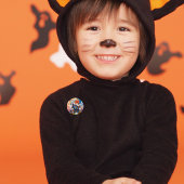 Ghost Party Kids Halloween Button