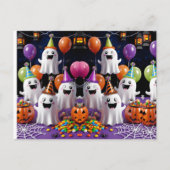 Ghost-Party Postkarte (Vorderseite)
