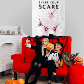 Ghost Pastel Halloween Deco Foto Stand Hintergrund Wandteppich