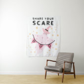 Ghost Pastel Halloween Deco Foto Stand Hintergrund Wandteppich (Beispiel)