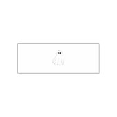 ghost pattern, cute ghost, halloween ghost, spooky permastempel (Design)