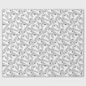 Ghost Pattern Geschenkpapier (Flach)