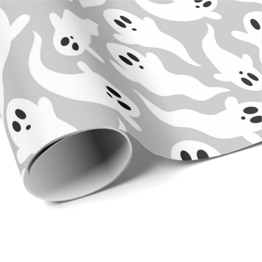 Ghost Pattern Geschenkpapier (Rolleneckpunkt)