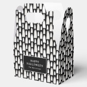 Ghost Pattern Halloween Geschenkschachtel (Geöffnet)