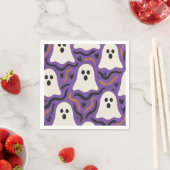 Ghost Pattern Halloween Serviette (Beispiel)