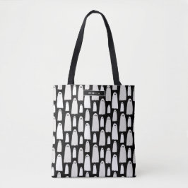 Ghost Pattern Halloween Tasche