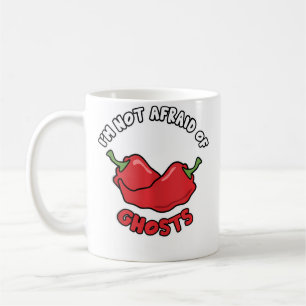 Ghost Pepper Bhut Jolokia scharfe Pepperoni scharf Kaffeetasse