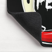 Ghost Pepper Funny Spicy Hot Halloween Ghost Peppe Mousepad (Ecke)