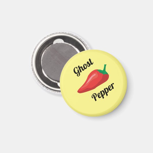 Ghost Pepper Magnet (Vorderseite/Rückseite)