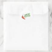 Ghost Pepper Runder Aufkleber (Tasche)