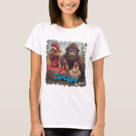 "Ghost Photobomb" Bigfoot & Cheesy Chickens Tee