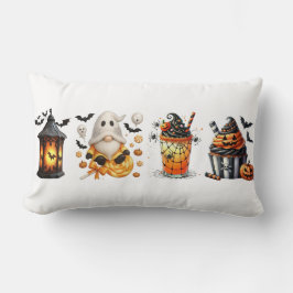 Ghost Pillow: Halloween Herbstdekor Lendenkissen