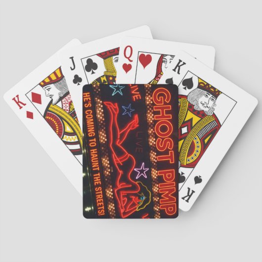 Ghost Pimp Classic Spielkarten (Rückseite)