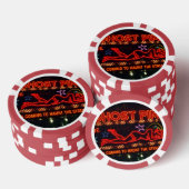Ghost Pimp Classic Spielkarten Pokerchips (Stapel)