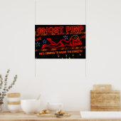 Ghost Pimp Filmplakat Poster (Küche)
