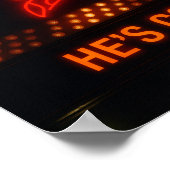 Ghost Pimp Movie Poster (Ecke)