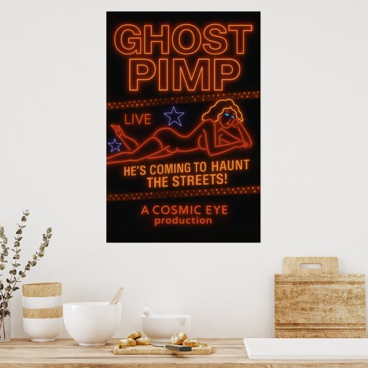 Ghost Pimp Poster (Küche)