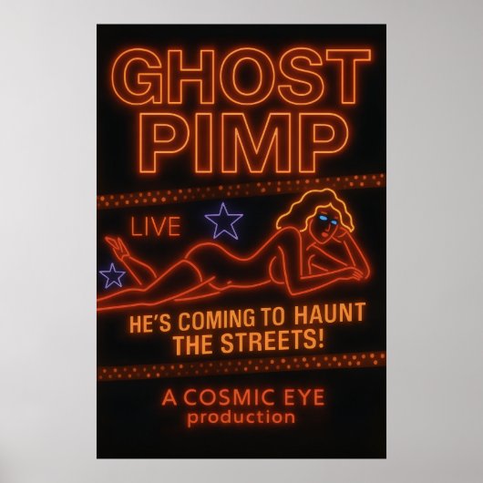 Ghost Pimp Poster (Vorne)