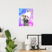 Ghost Pinup Poster (Heimbüro)