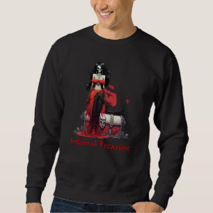 Ghost Pirate Girl Sweatshirt