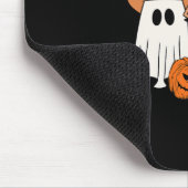 Ghost Playing Gitarre für Halloween Liebhaber Mousepad (Ecke)