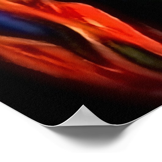 Ghost-Portrait Poster (Ecke)