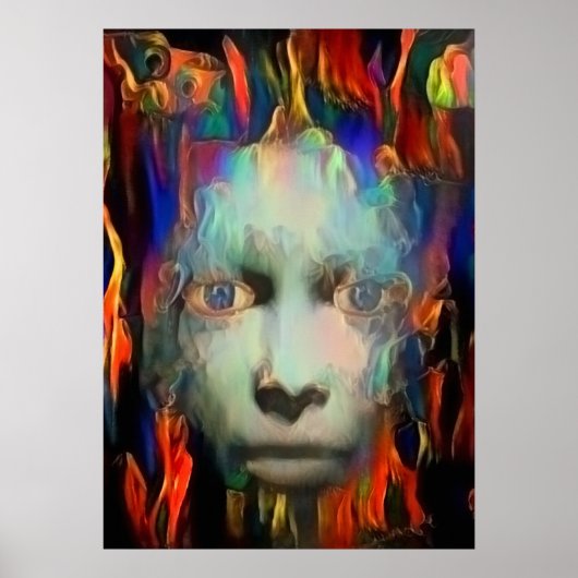 Ghost-Portrait Poster (Vorne)