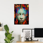Ghost-Portrait Poster (Heimbüro)