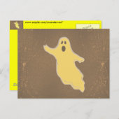 Ghost Postkarte (Vorne/Hinten)