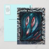 Ghost Postkarte (Vorne/Hinten)