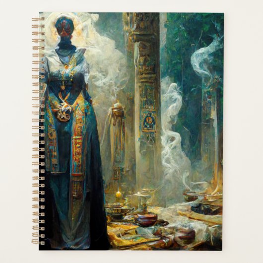 Ghost Priestess Fantasy Planer (Vorderseite)