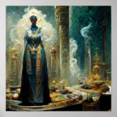 Ghost Priestess Fantasy Poster (Vorne)