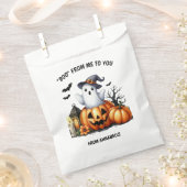 Ghost Pumpkin Boo Halloween Geschenktütchen (Ausgeschnitten)