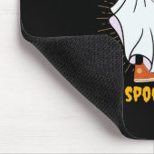Ghost Pumpkin Gewürz Latte Fall Vibe Halloween Spo Mousepad (Ecke)