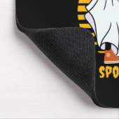 Ghost Pumpkin Gewürz Latte Fall Vibe Halloween Spo Mousepad (Ecke)