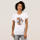 Ghost Pumpkin Halloween T - Shirt (Vorne ganz)